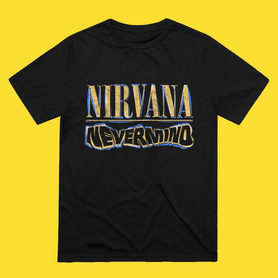 Nirvana Nevermind Rough Sketch T-shirt