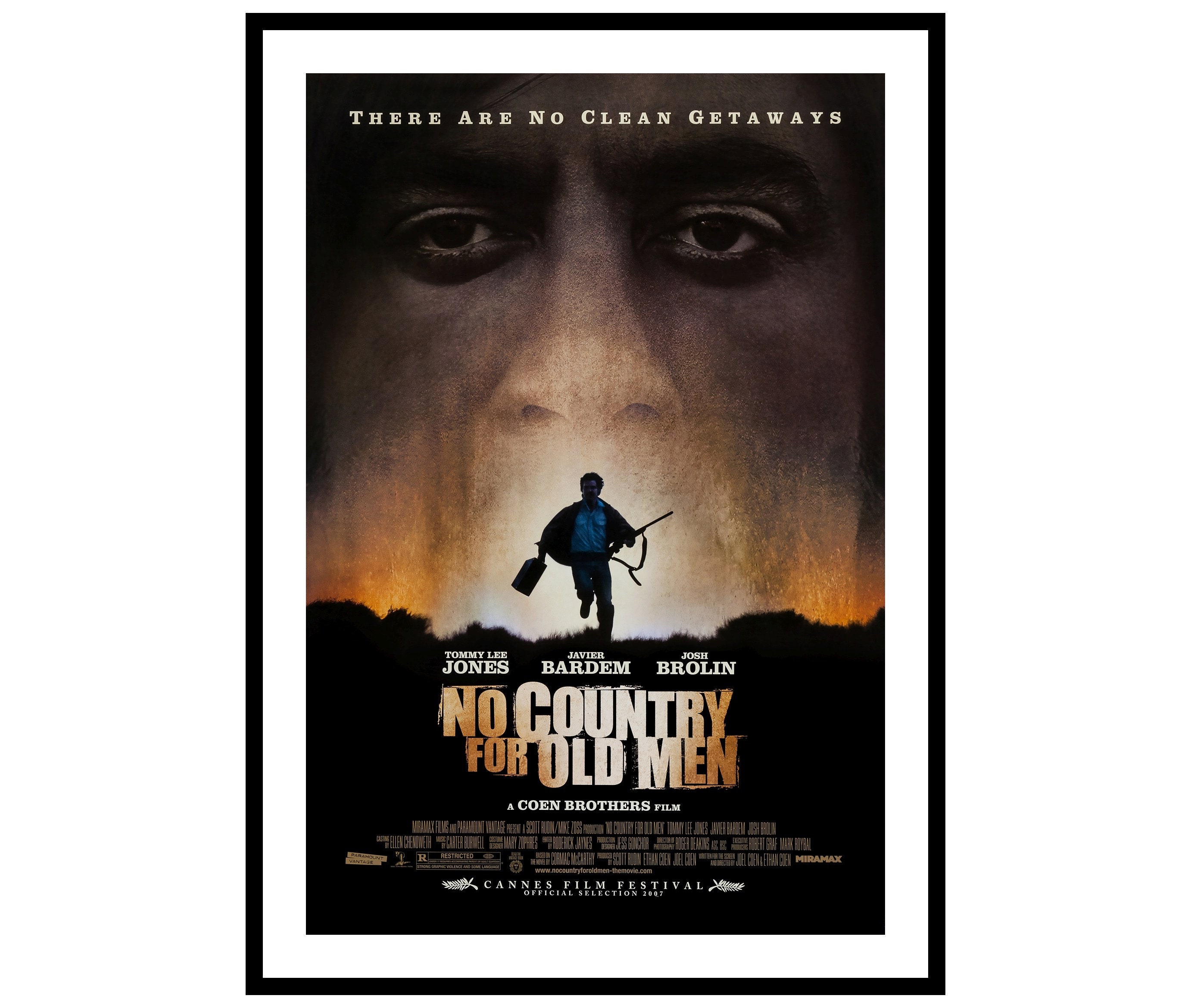 No Country For Old Men Movie Poster Print