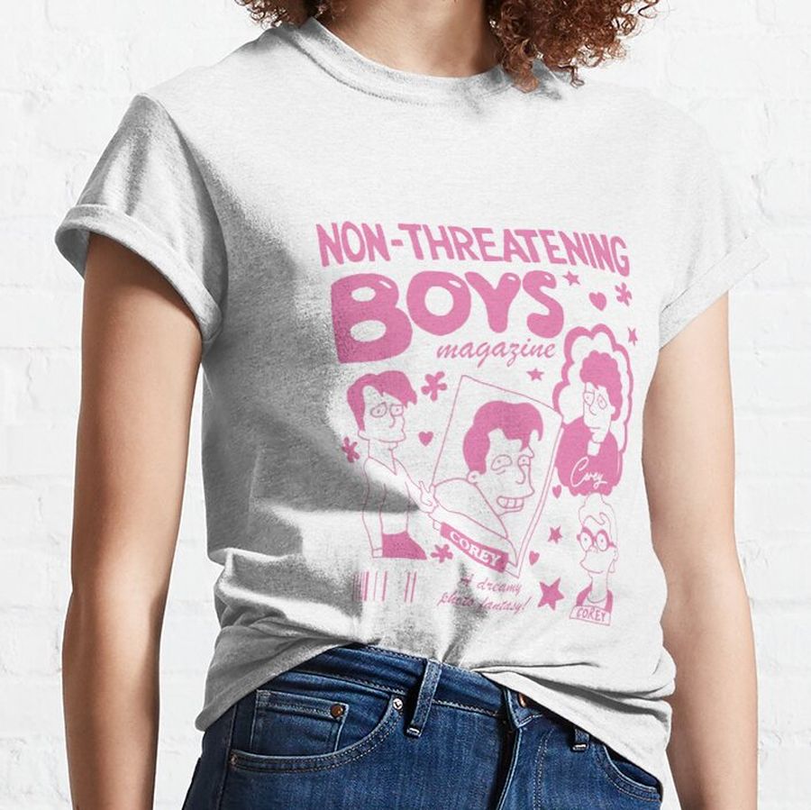 Non-threatening boys Simpsons. Classic T-Shirt