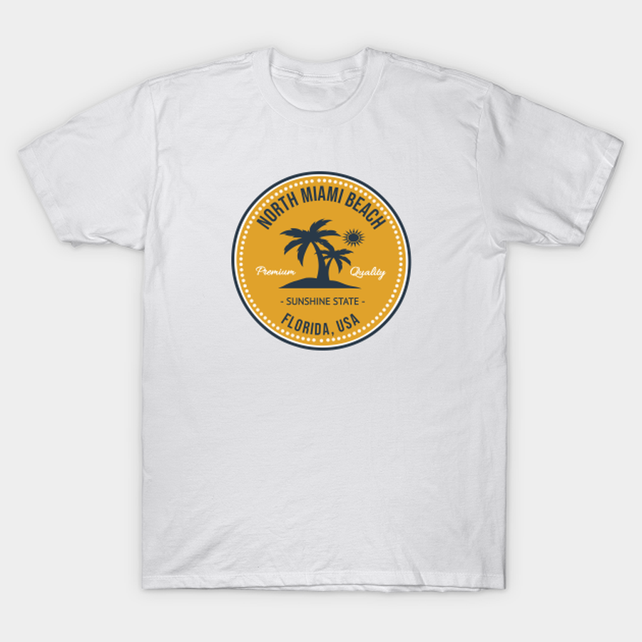 North Miami Beach Florida Vintage Circular T-shirt, Hoodie, SweatShirt, Long Sleeve.png