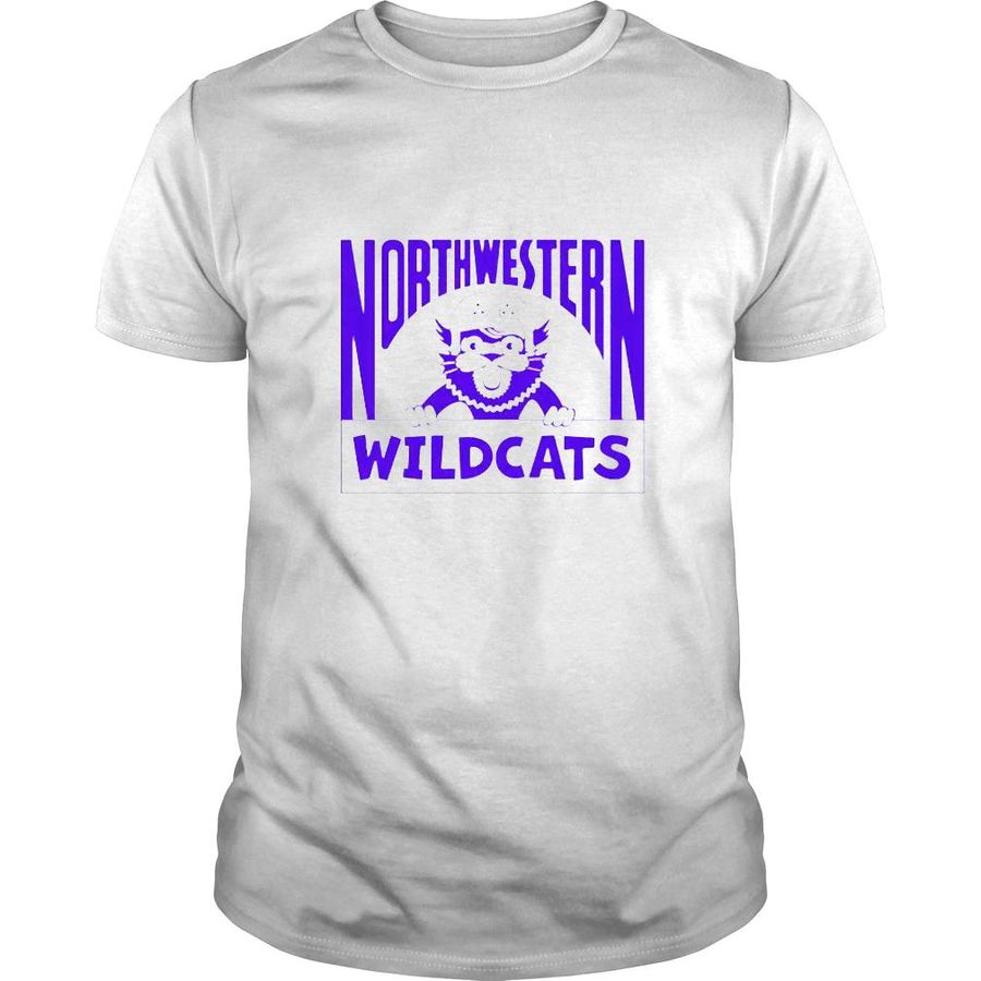 Northwestern Wildcats Vintage Football Mascot shirt