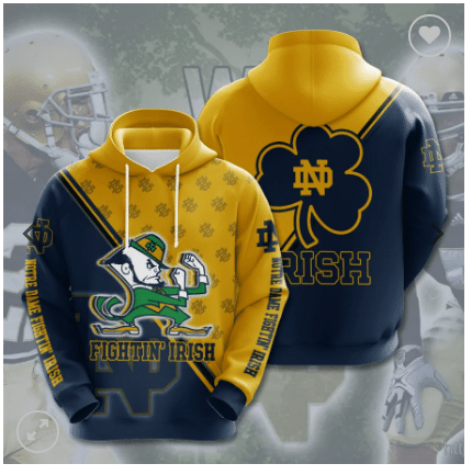 Notre Dame Fighting Irish Pullover Hoodie