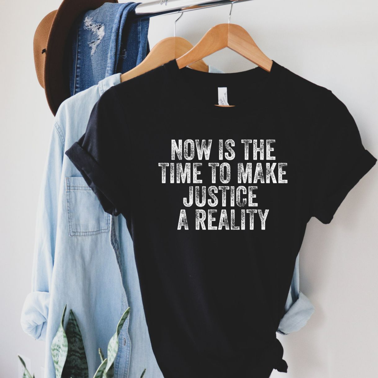 Now Is The Time To Make Justice A Reality Shirt