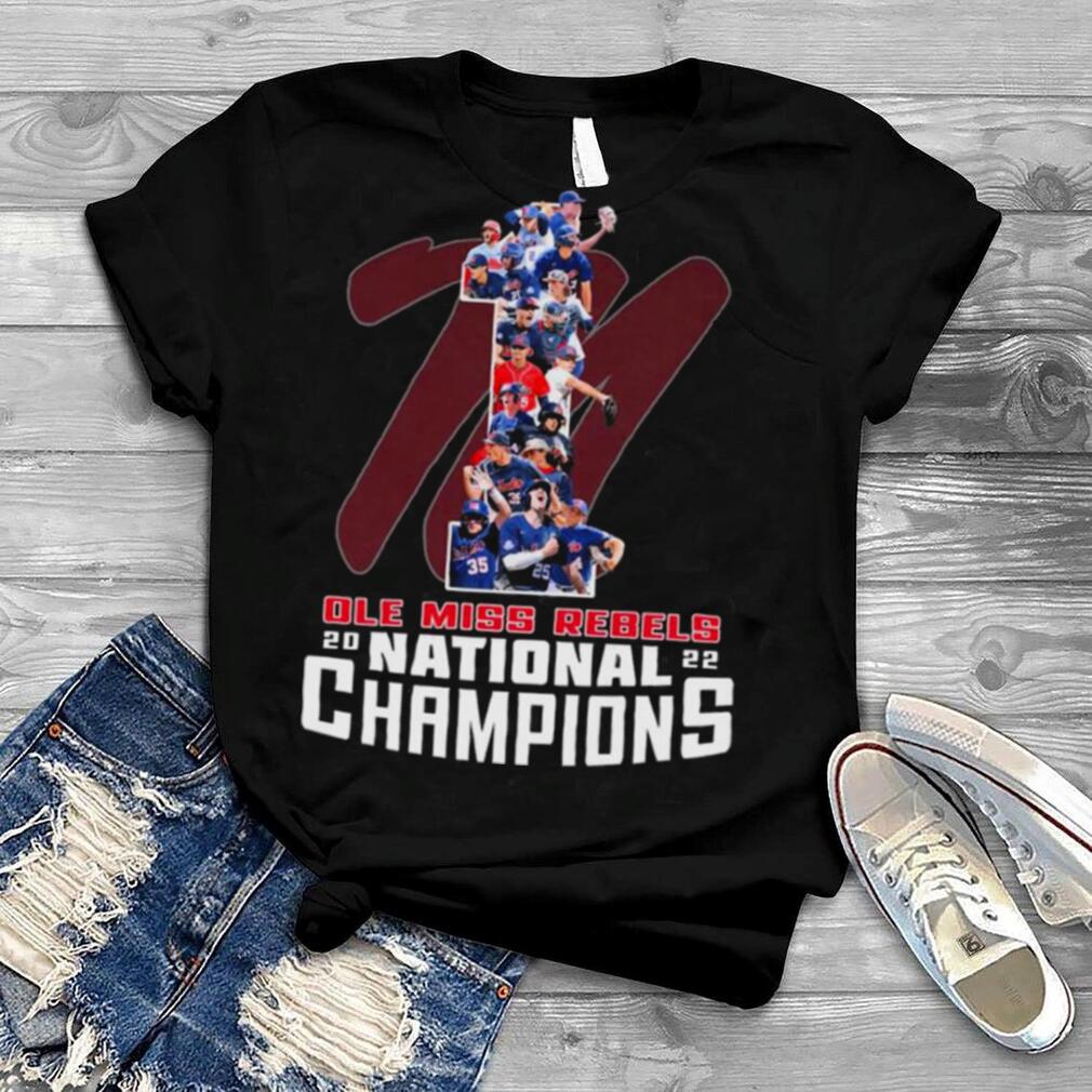 Number 1 National Champions 2022 Ole Miss Rebels Shirt
