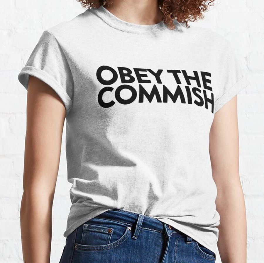 Obey The Commish ~ Sports Fitness Runner Classic T-Shirt