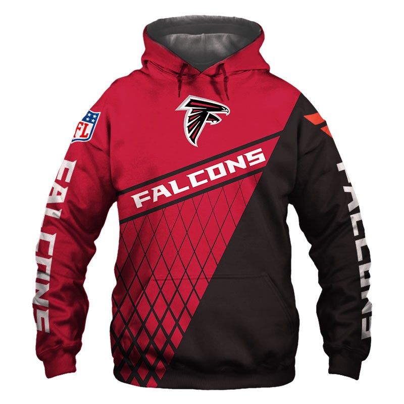 Official Atlanta Falcons NFL 3D Hoodie Sweatshirt