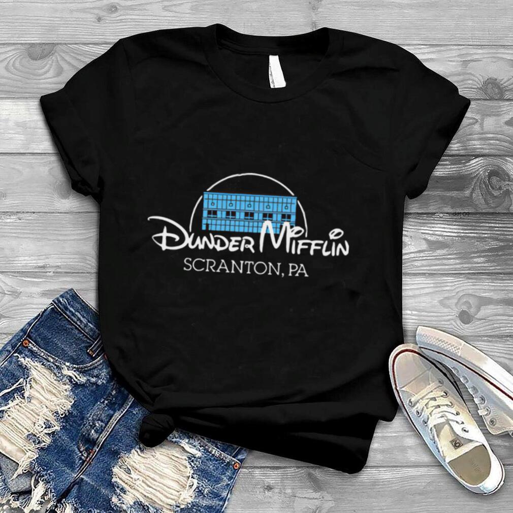 Official Dunder Mifflin Scranton PA Disney shirt