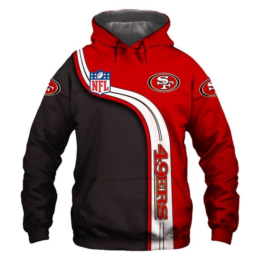 Official NFL San Francisco 49Ers Men And Women 3D Full Printing Hoodie And Zip Hoodie NFL San Francisco 49Ers 3D Full Printing Shirt For Fans New Season Shirt