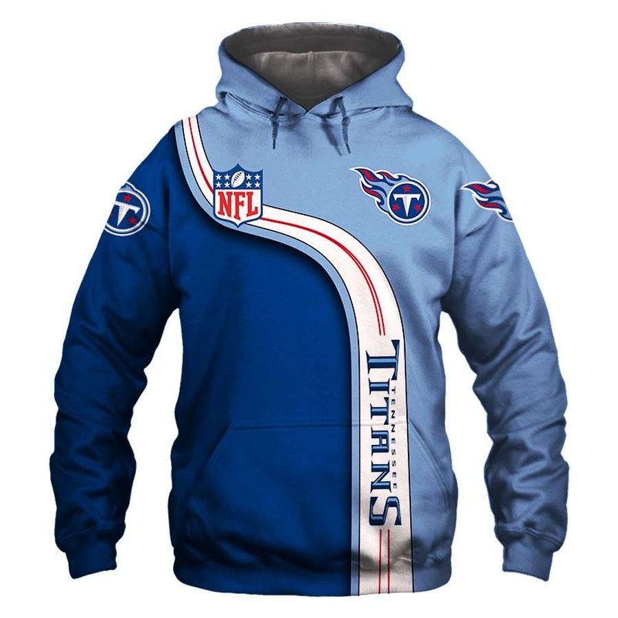 Official NFL Tennessee Titans Men And Women 3D Full Printing Hoodie And Zip Hoodie NFL Tennessee Titans 3D Full Printing Shirt For Fans New Season
