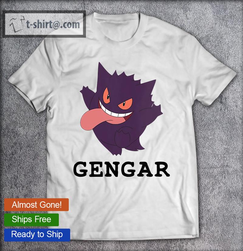 Official womens Pokemon Silly Gengar T-shirt