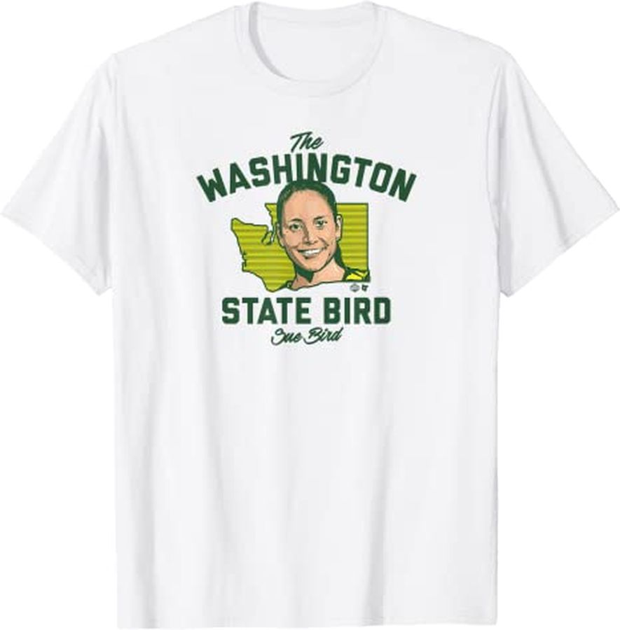 Officially Licensed Sue Bird - Washington State Bird T-Shirt 2-p989