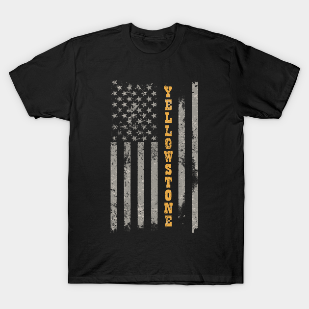 Old Yellowstone Flag T-shirt, Hoodie, SweatShirt, Long Sleeve