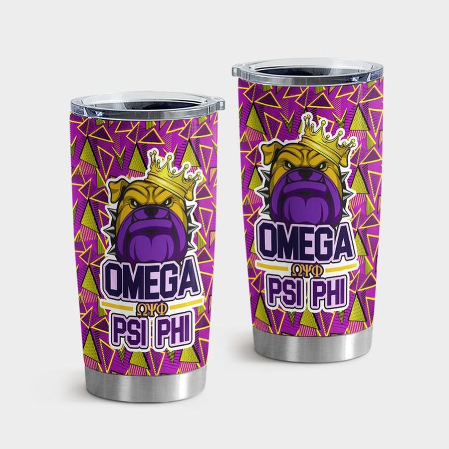 Omega Psi Phi Custom Tumbler With Lid, Omega Psi Phi Tumbler Tumbler Cup 20oz , Tumbler Cup 30oz, Straight Tumbler 20oz