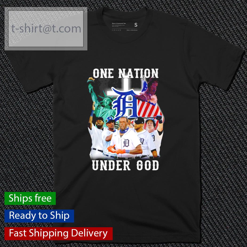 One nation under god Detroit Tigers shirt
