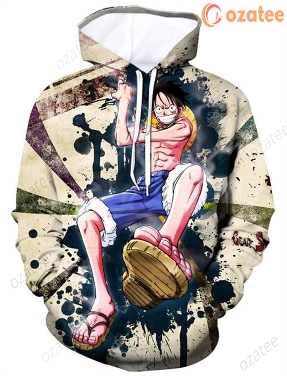 One Piece Luffy Combat Sweatshirt