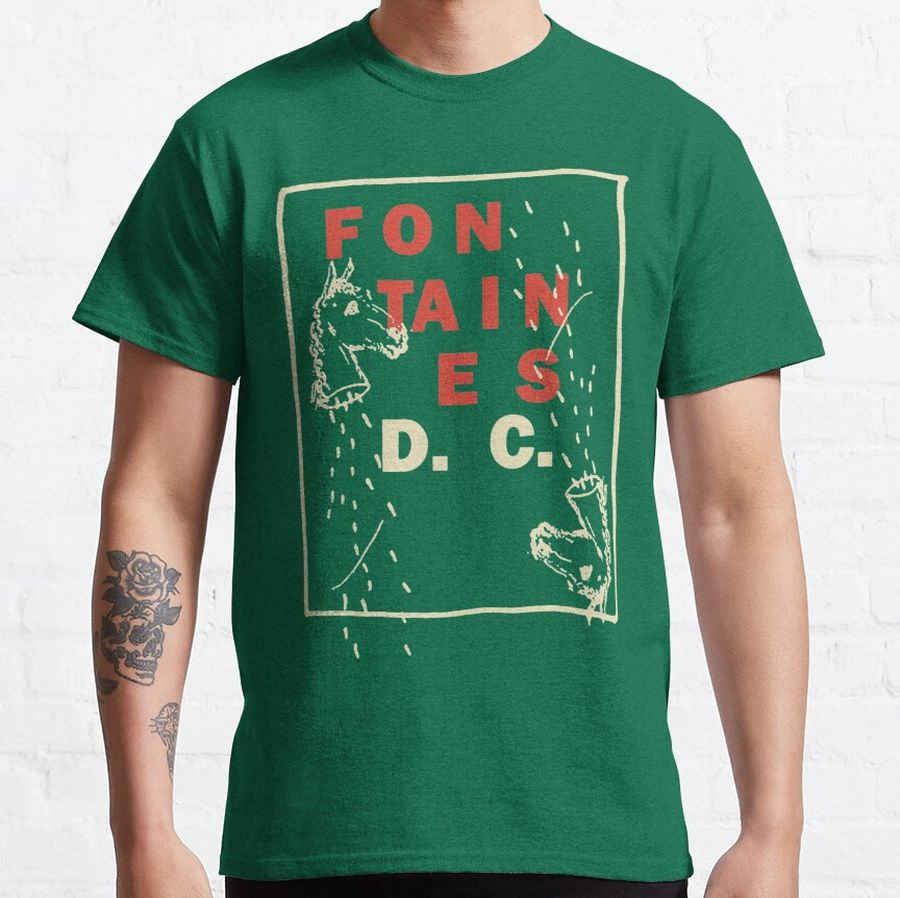 Onedos FONTAINES Show D.C. American DC Tour 2020 Classic T-Shirt