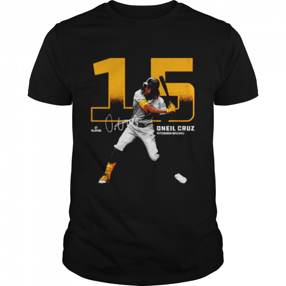 Oneil Cruz Pittsburgh Outline Baseball Shirt