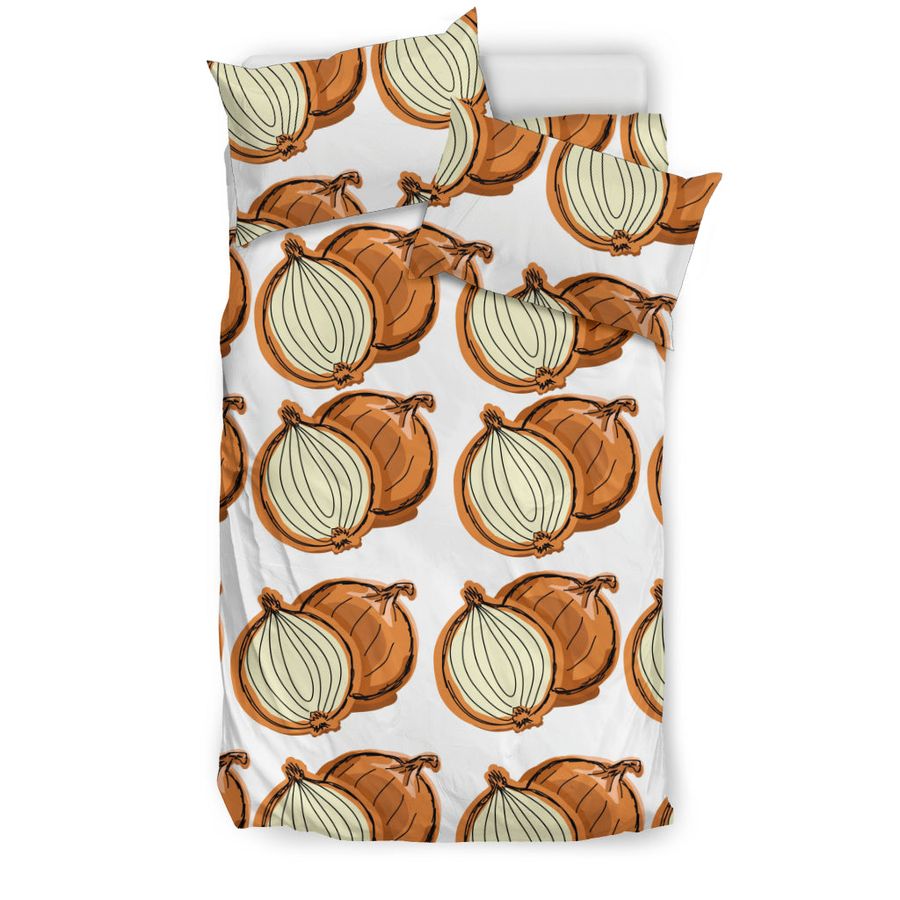 Onion Theme Pattern Bedding Set