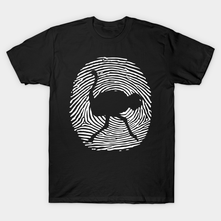 Ostrich DNA Fingerprint Ostrich T-shirt, Hoodie, SweatShirt, Long Sleeve.png