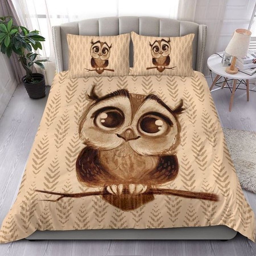 Owl Bedding Sets Duvet Cover Bedroom, Quilt Bed Sets, Blanket