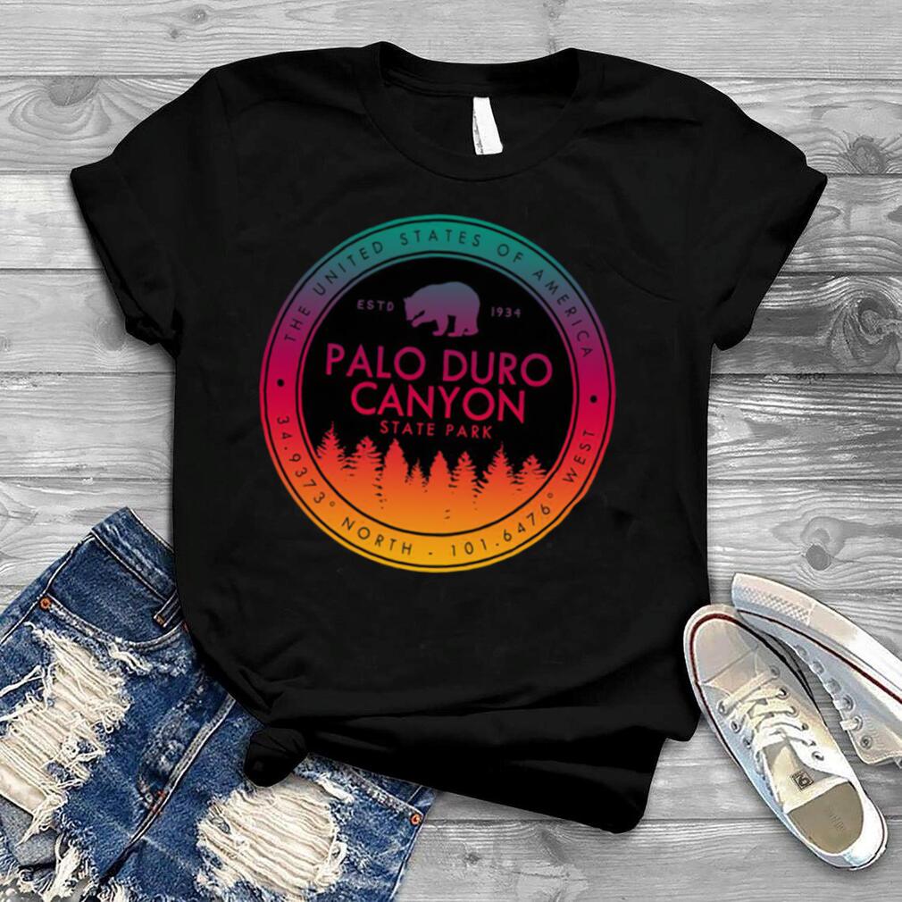 Palo Duro Canyon State Park Texas Geschenke TX Langarmshirt Shirt