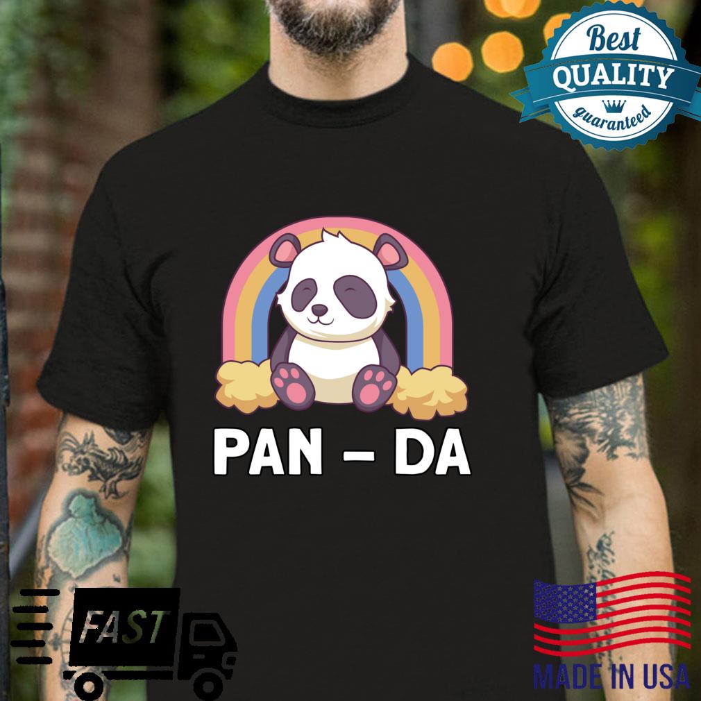 Panda Pansexual pride LGBT Shirt