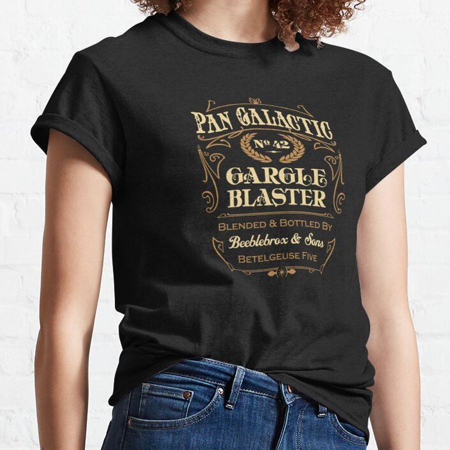 PanGalactic Gargleblaster Label Classic T-Shirt