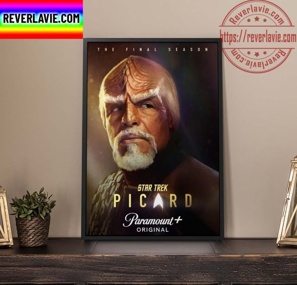 Paramount+ Original Star Trek Picard The Final Season Home Decor Poster Canvas