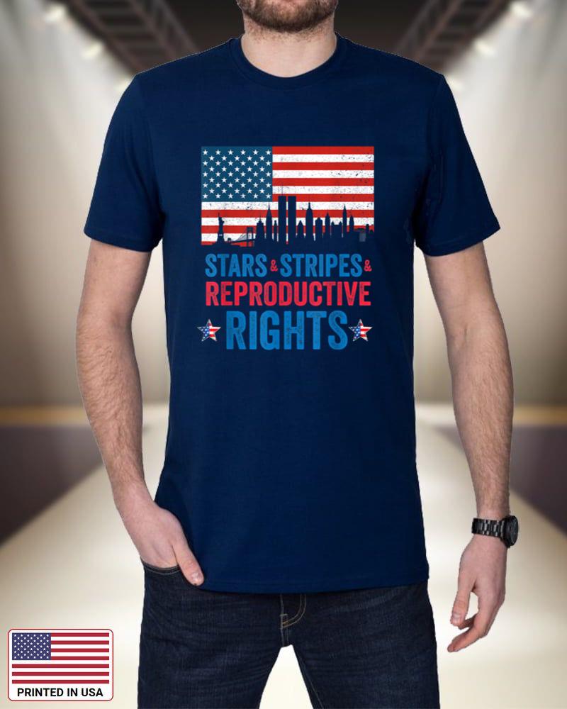 Patriotic 4th Of July shirt Stars Stripes Reproductive Right zPRNX