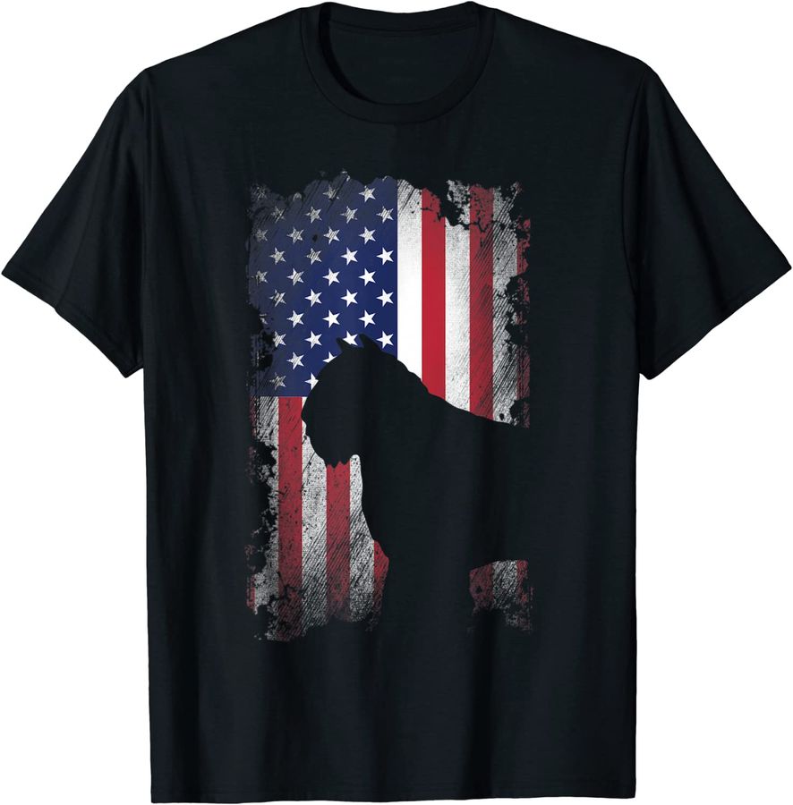 Patriotic Bouvier Des Flandres American Flag Cool Dog Lover