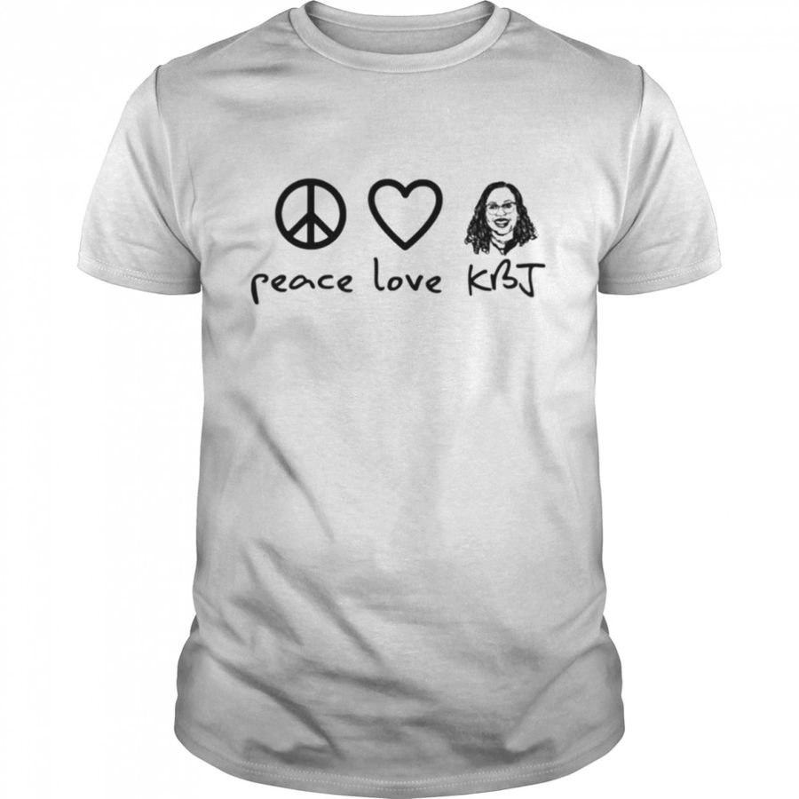 Peace love KBJ Classic T-Shirt