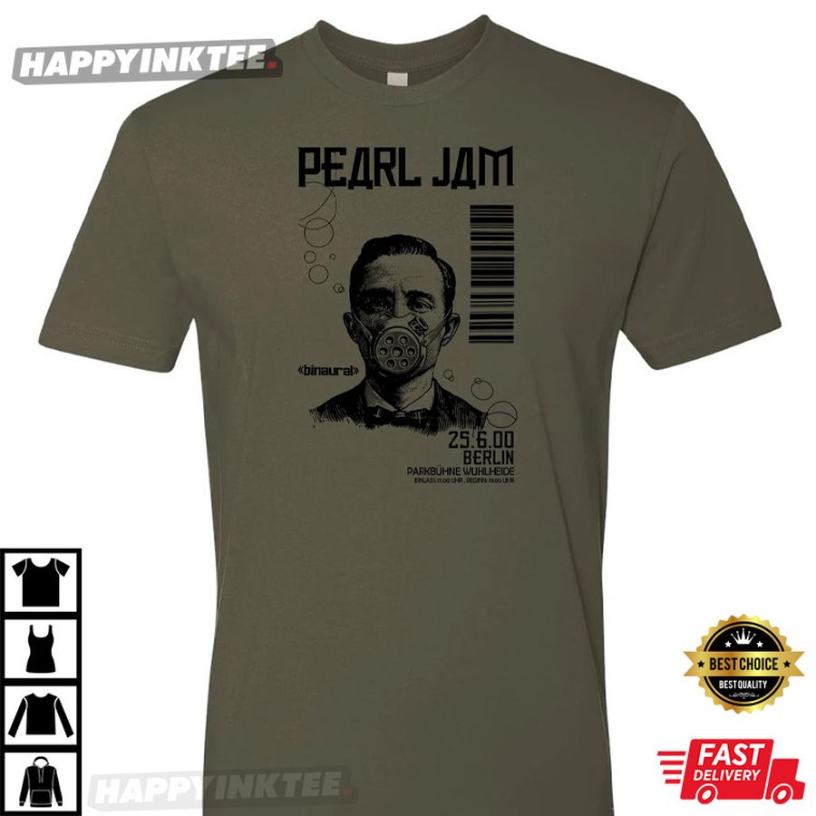 Pearl Jam Novelty Binaural Tour T-shirt