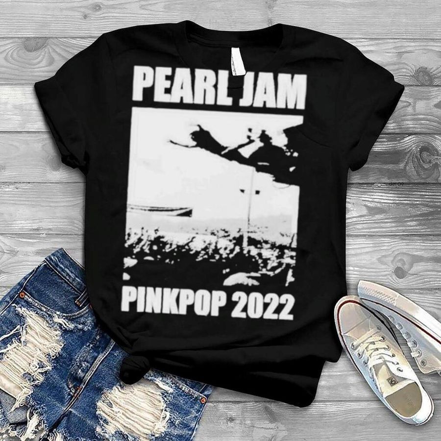 Pearl Jam Pinkpop 2022 shirt