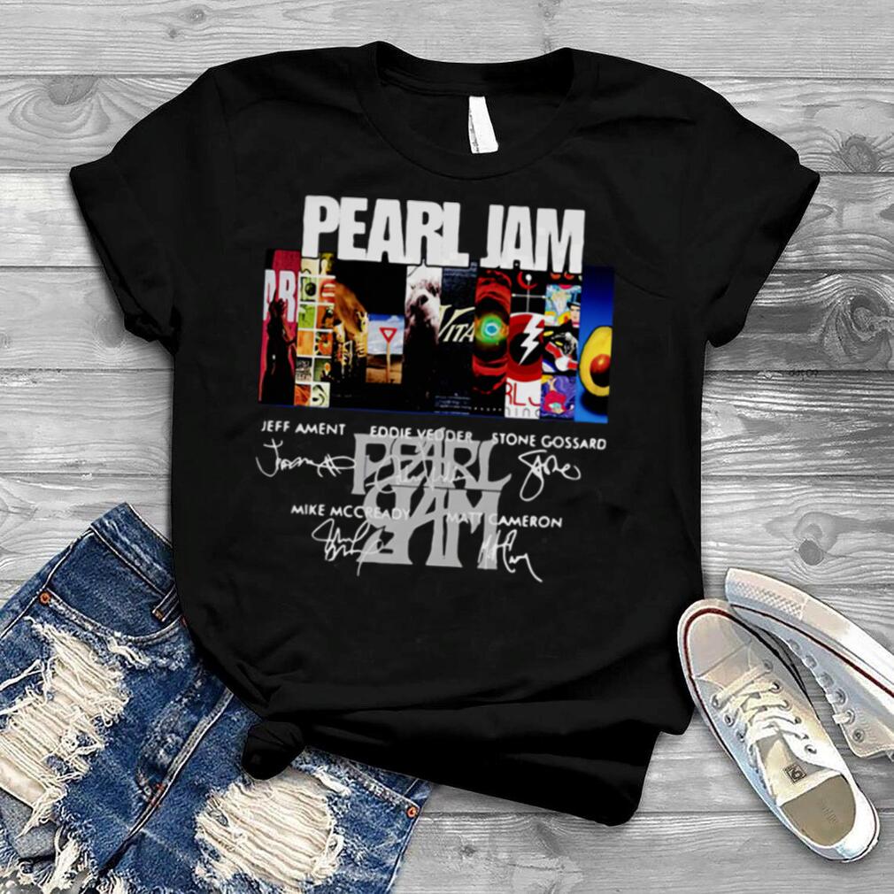 Pearl Jam Signatures T Shirt