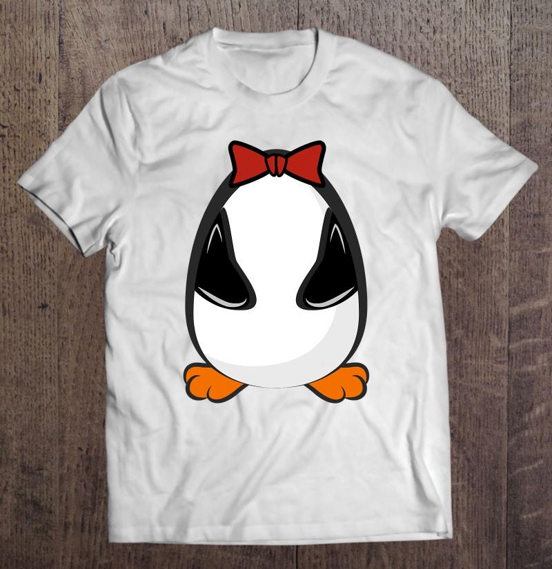 Penguin Costume Shirt Halloween Penguin Outfit Tuxedo T-shirt