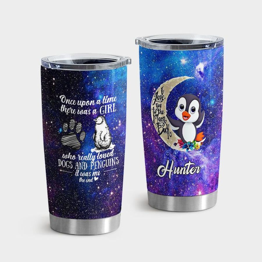 Penguin Tumbler Cups, Penguin Galaxy Tumbler Tumbler Cup 20oz , Tumbler Cup 30oz, Straight Tumbler 20oz