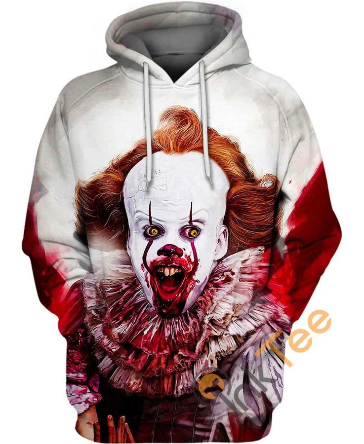 Pennywise Bloody Mouth Hoodie 3D