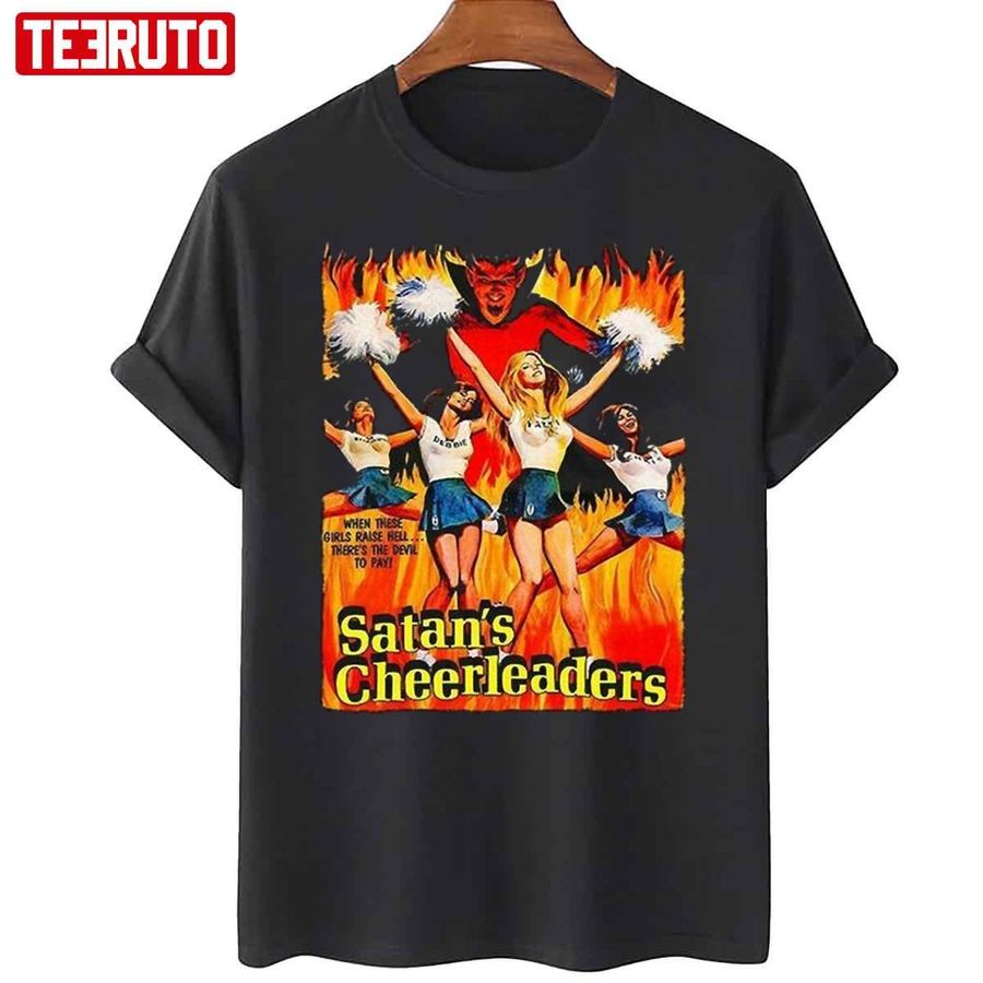 Perfect New Iron Maiden Satan’s Cheerleaders Unisex T-Shirt