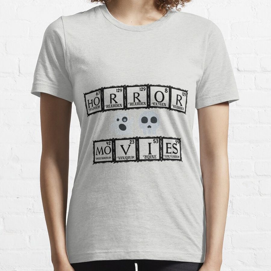 Periodic Table Of Horror Movies Essential T-Shirt