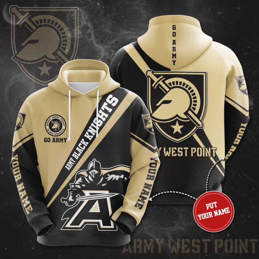 Personalized Army Black Knights No97 Custom Hoodie 3D