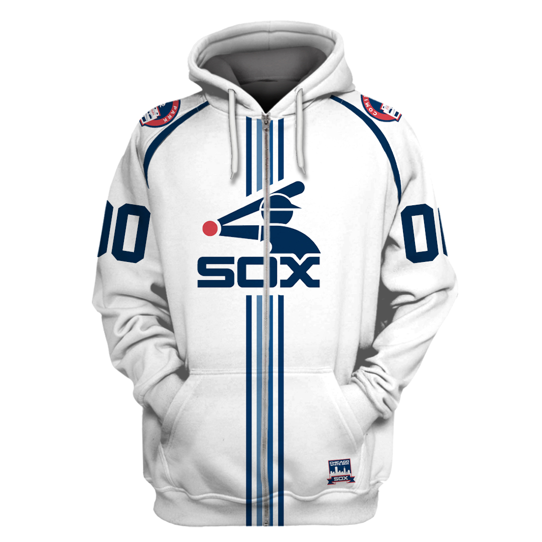 Personalized Chicago White Sox Branded Unisex hoodie T-shirt