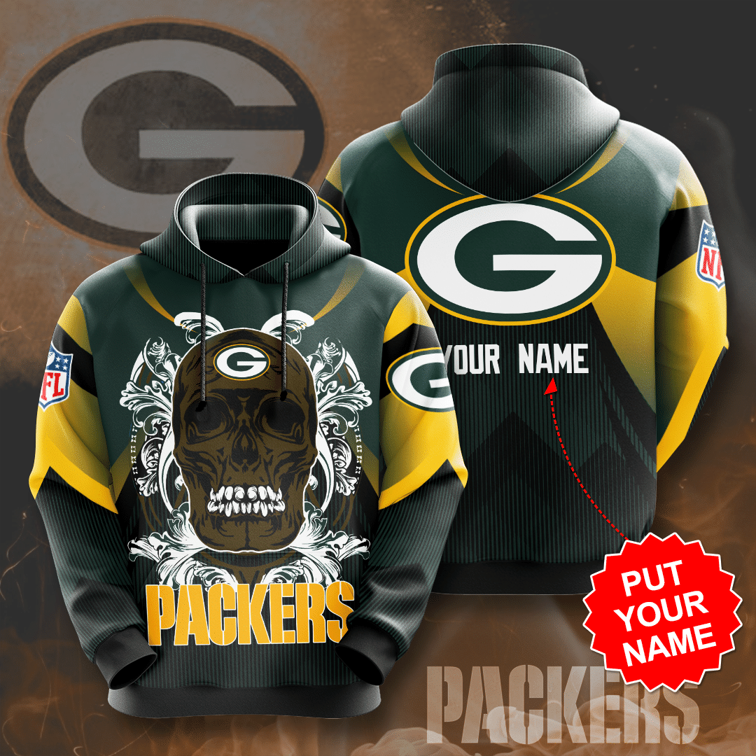 Personalized Green Bay Packers No741 Custom Hoodie 3D