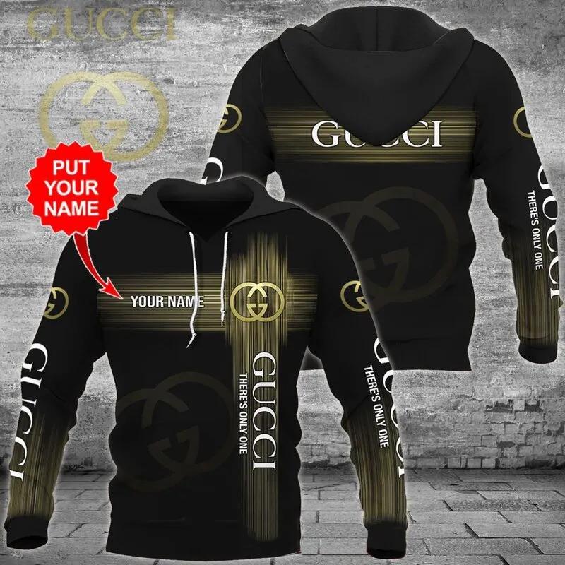 Personalized Gucci Unisex Hoodie, Gucci Logo Hoodie For Men Women