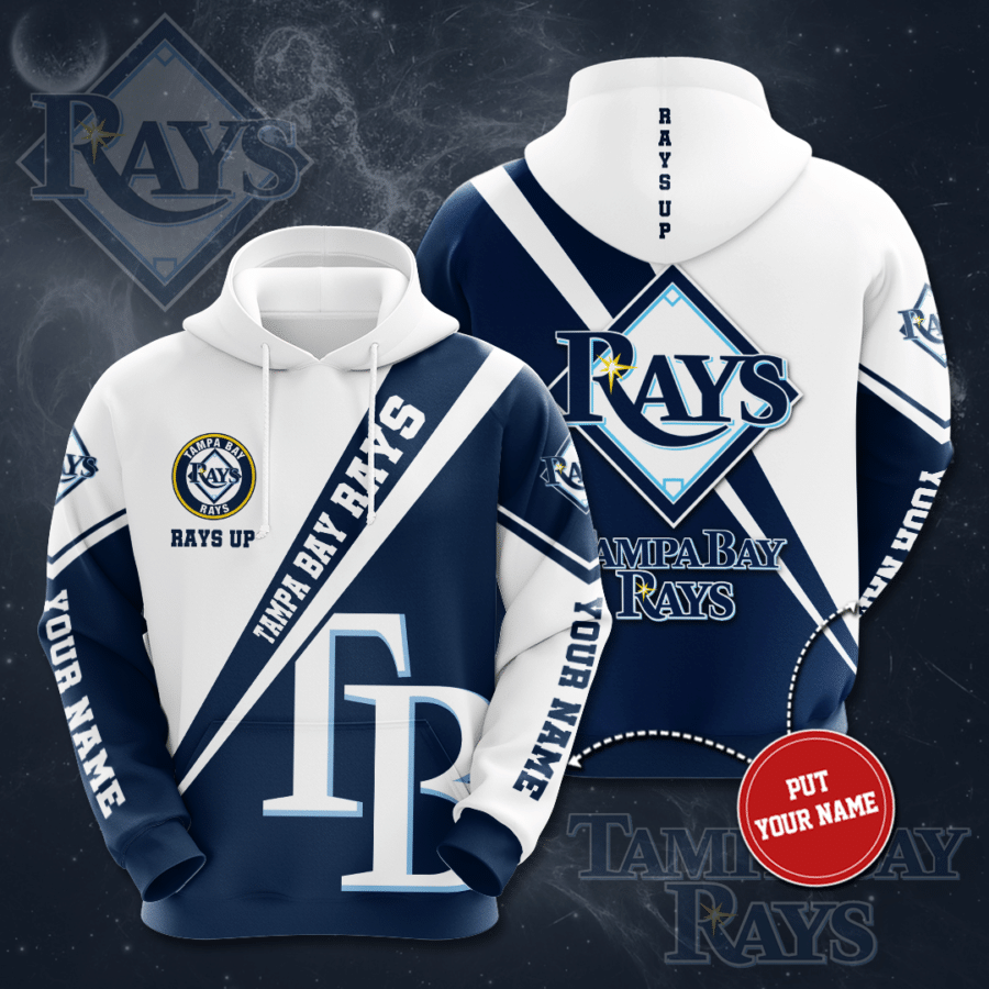 Personalized Tampa Bay Rays No1904 Custom Hoodie 3D
