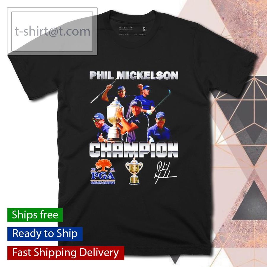 Phil Mickelson PGA Championship shirt