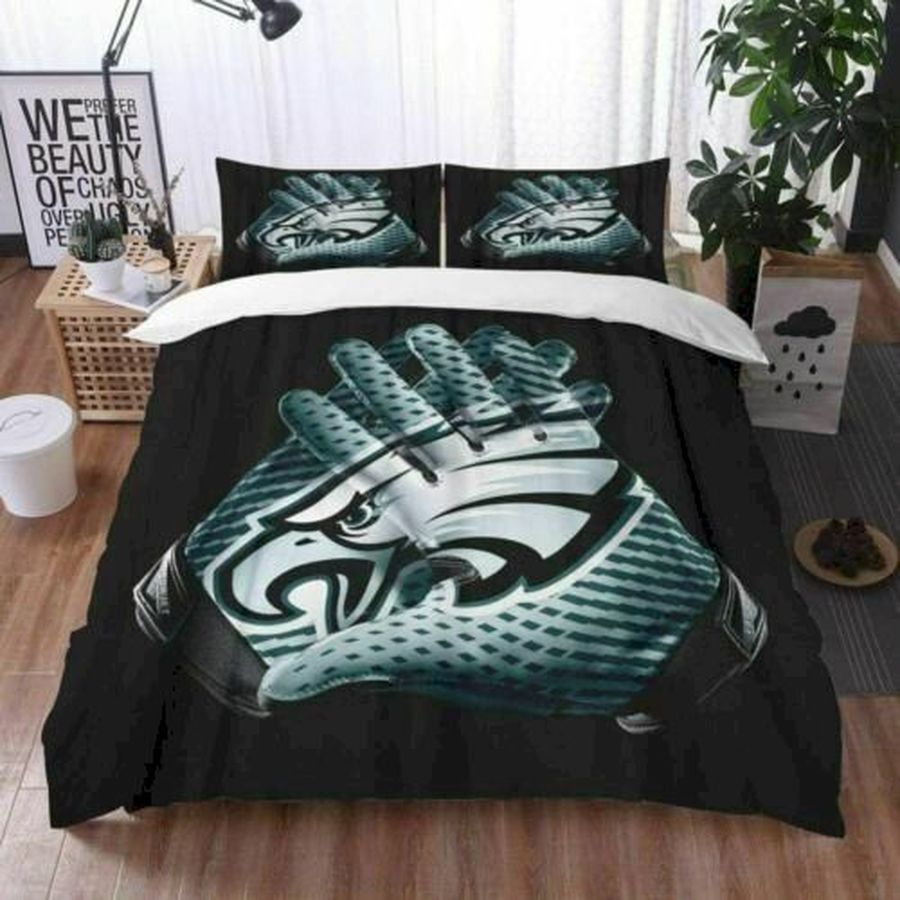 Philadelphia Eagles Bedding Sets Duvet Cover Bedroom, Quilt Bed Sets,