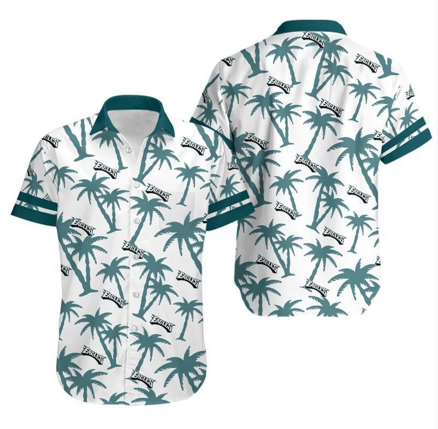 Philadelphia Eagles Coconut Tree NFL Gift For Fan Hawaii Shirt and Shorts Summer Collection 5 H97