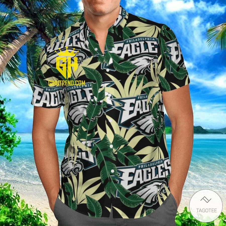 Philadelphia Eagles Hawaiian Shirt For Summer Beach