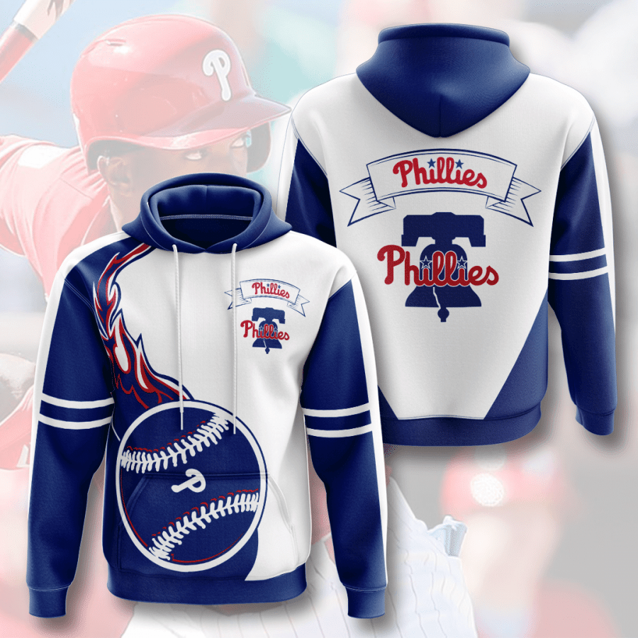 Philadelphia Phillies 3D Hoodie Sweatshirt For Fans Men Women All Over Printed Hoodie