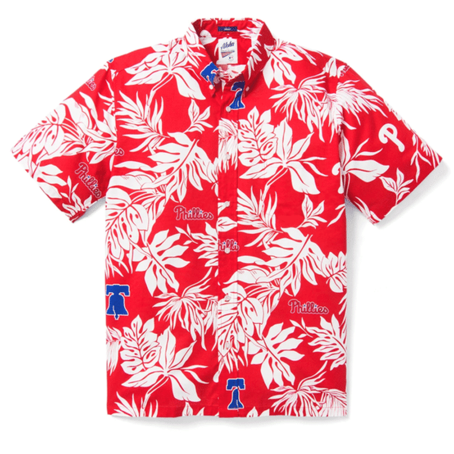 Philadelphia Phillies Aloha Mlb Hawaiian Graphic Print Short Sleeve Hawaiian Shirt L98.png